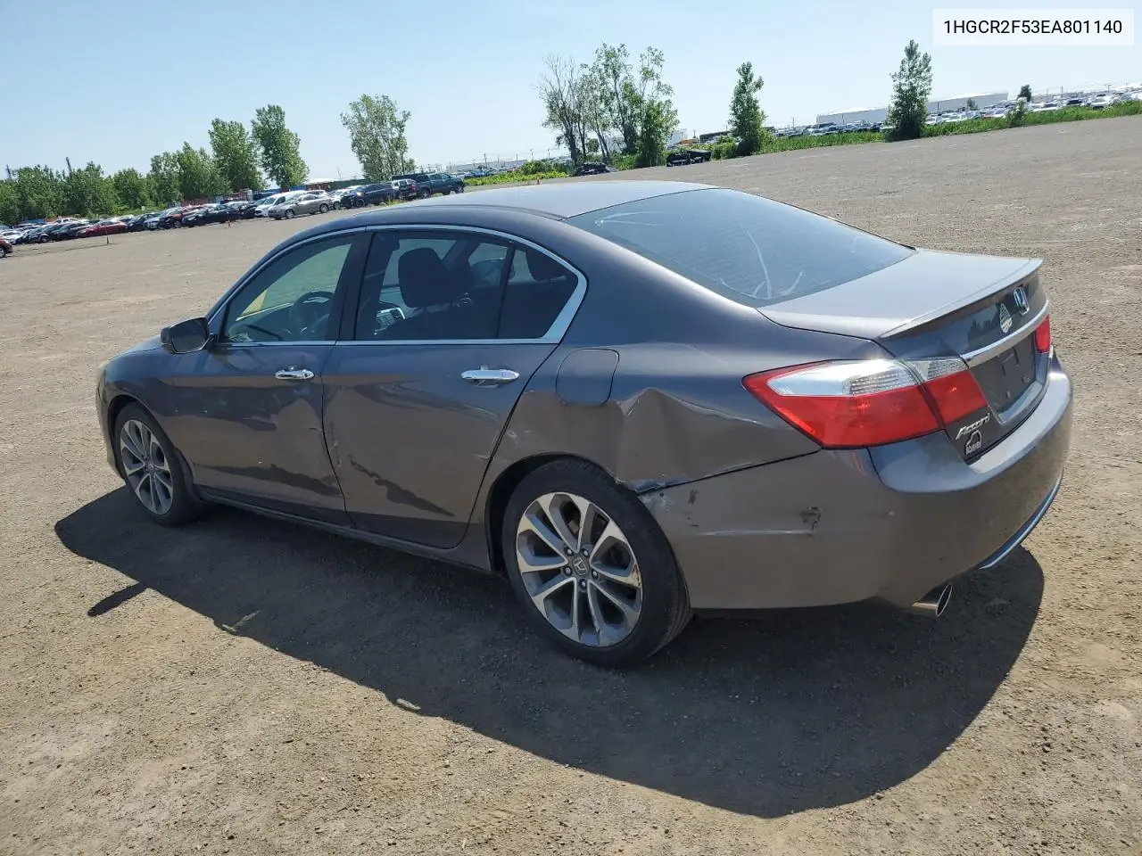 2014 Honda Accord Sport VIN: 1HGCR2F53EA801140 Lot: 60471535