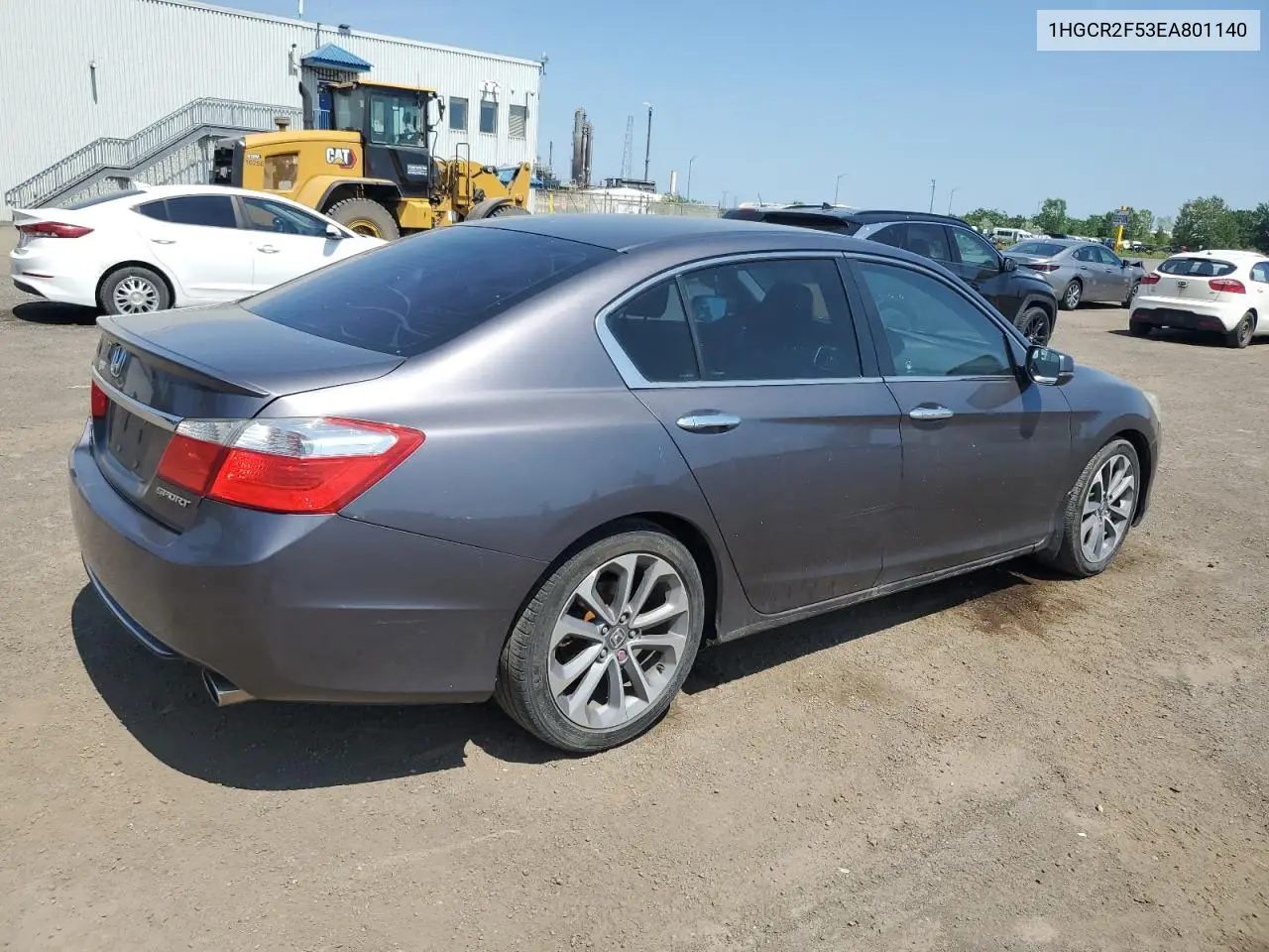 2014 Honda Accord Sport VIN: 1HGCR2F53EA801140 Lot: 60471535