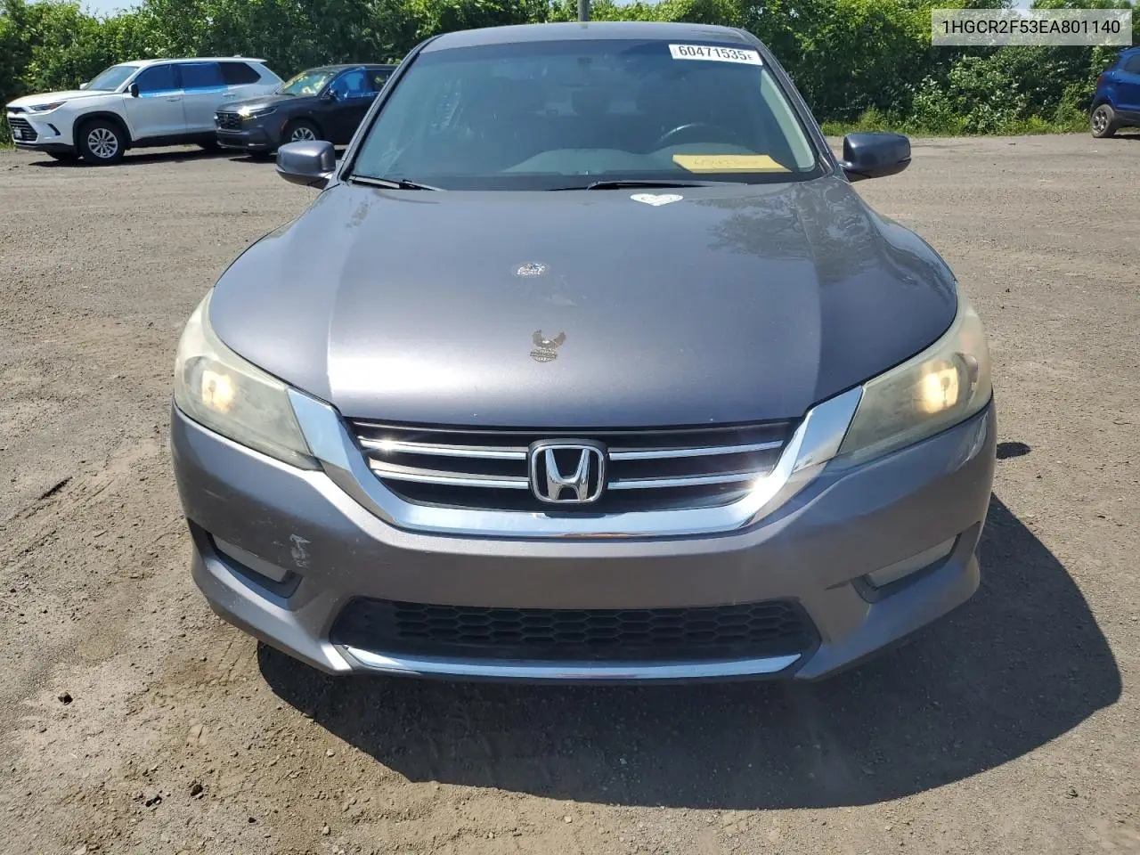 2014 Honda Accord Sport VIN: 1HGCR2F53EA801140 Lot: 60471535