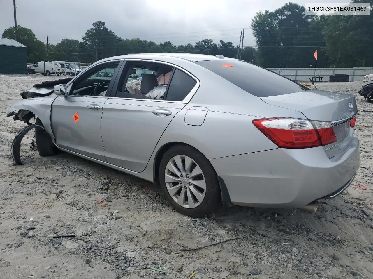 2014 Honda Accord Exl VIN: 1HGCR3F81EA031469 Lot: 61245695