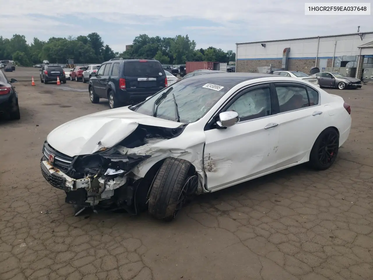 2014 Honda Accord Sport VIN: 1HGCR2F59EA037648 Lot: 62458995