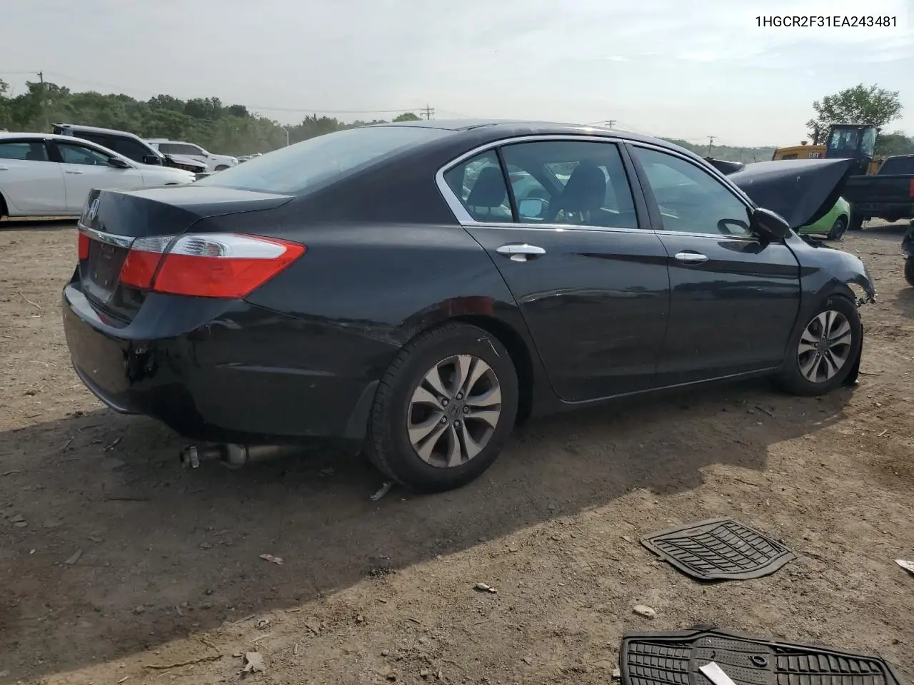 2014 Honda Accord Lx VIN: 1HGCR2F31EA243481 Lot: 62485455