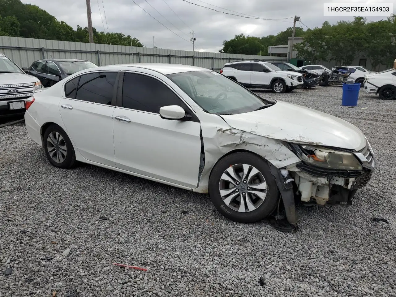 2014 Honda Accord Lx VIN: 1HGCR2F35EA154903 Lot: 62579035