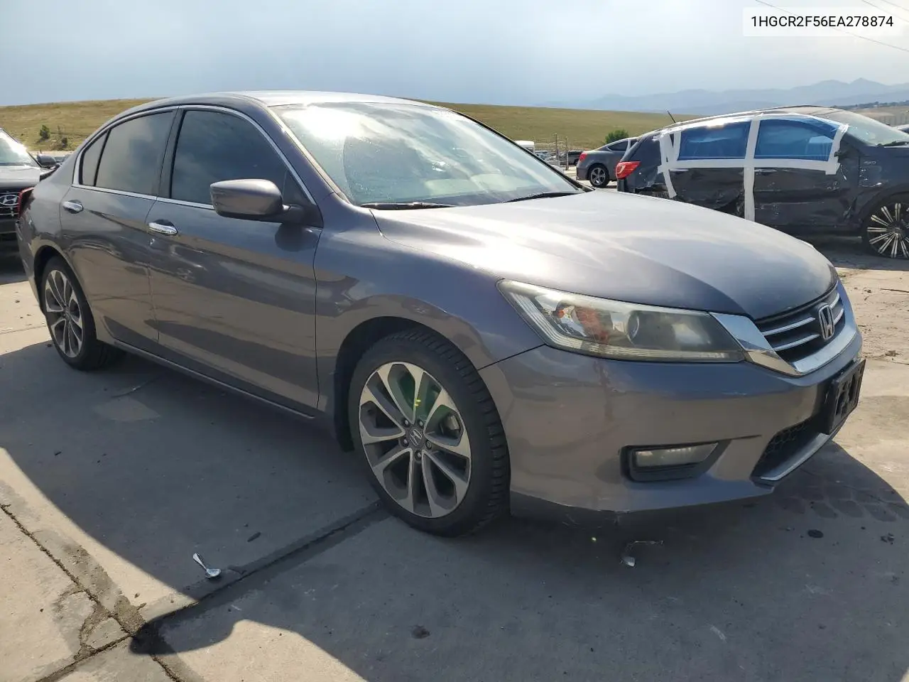 2014 Honda Accord Sport VIN: 1HGCR2F56EA278874 Lot: 63114745