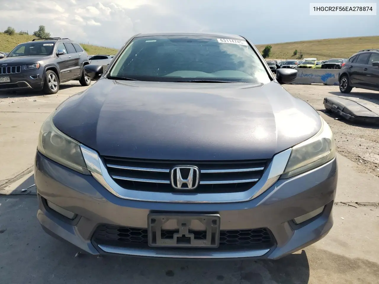2014 Honda Accord Sport VIN: 1HGCR2F56EA278874 Lot: 63114745