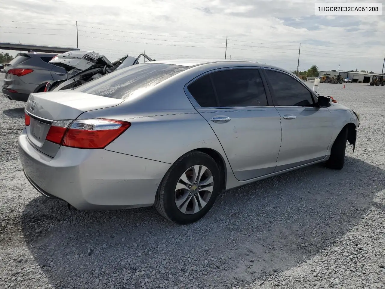 2014 Honda Accord Lx VIN: 1HGCR2E32EA061208 Lot: 63195935