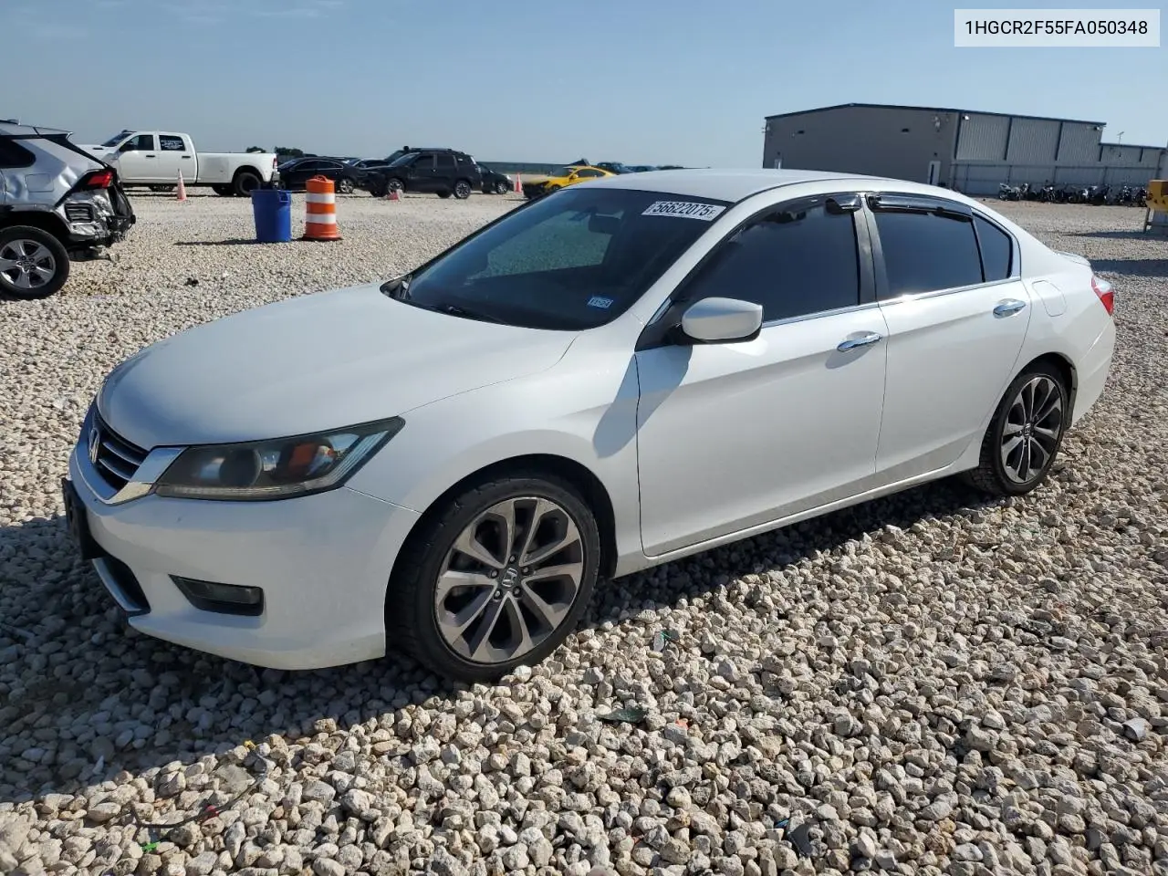 2015 Honda Accord Sport VIN: 1HGCR2F55FA050348 Lot: 56622075