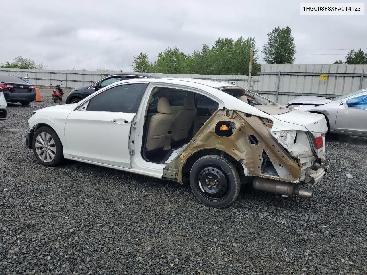2015 Honda Accord Exl VIN: 1HGCR3F8XFA014123 Lot: 56751535
