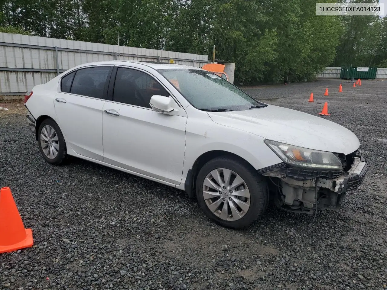 2015 Honda Accord Exl VIN: 1HGCR3F8XFA014123 Lot: 56751535