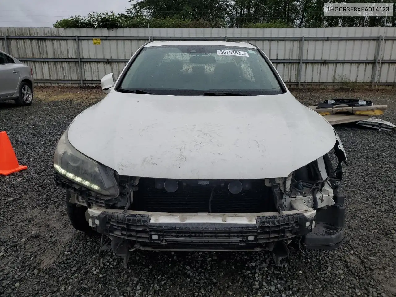 2015 Honda Accord Exl VIN: 1HGCR3F8XFA014123 Lot: 56751535