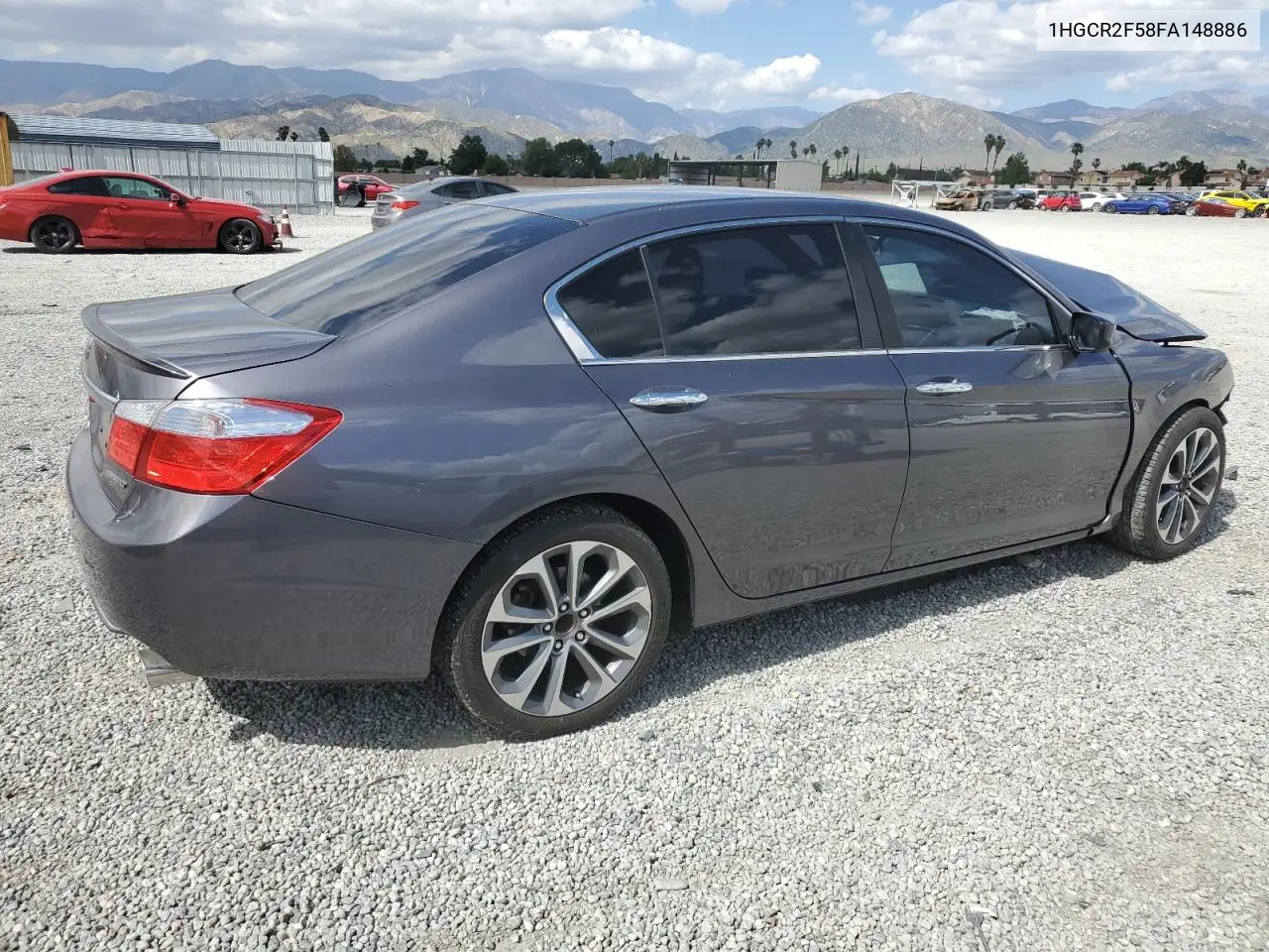 2015 Honda Accord Sport VIN: 1HGCR2F58FA148886 Lot: 56768025