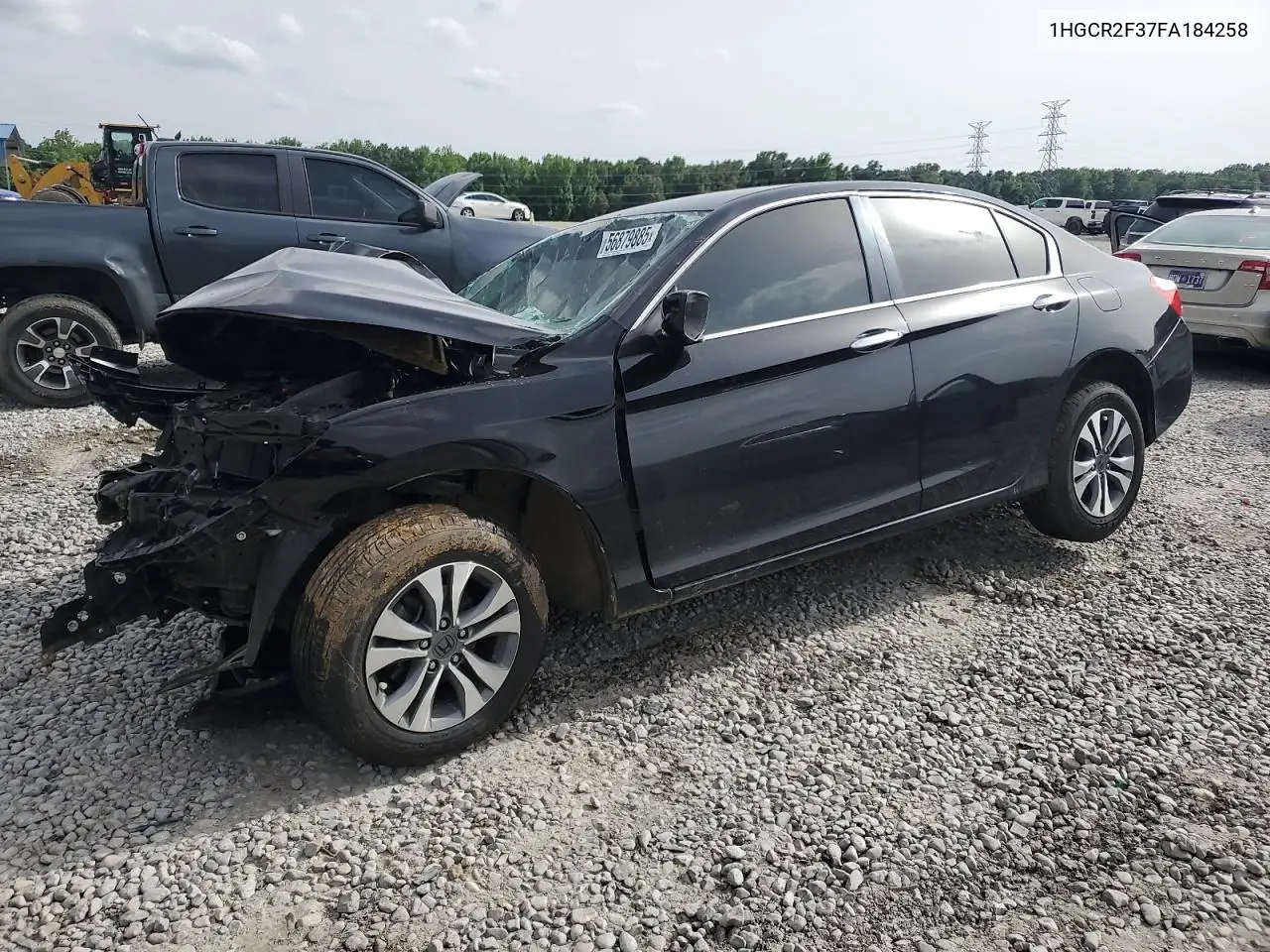 2015 Honda Accord Lx VIN: 1HGCR2F37FA184258 Lot: 56879885