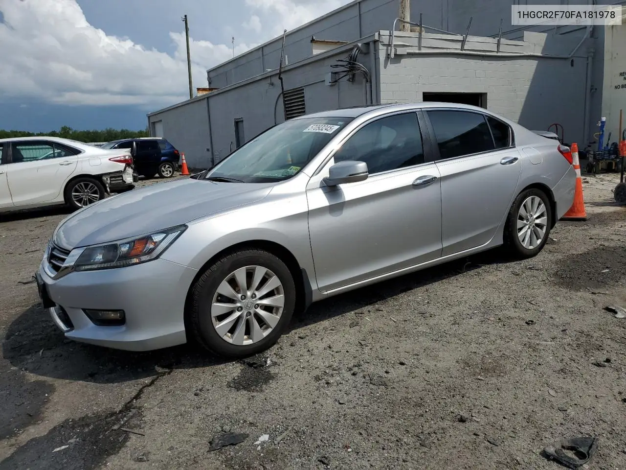 2015 Honda Accord Ex VIN: 1HGCR2F70FA181978 Lot: 57093245