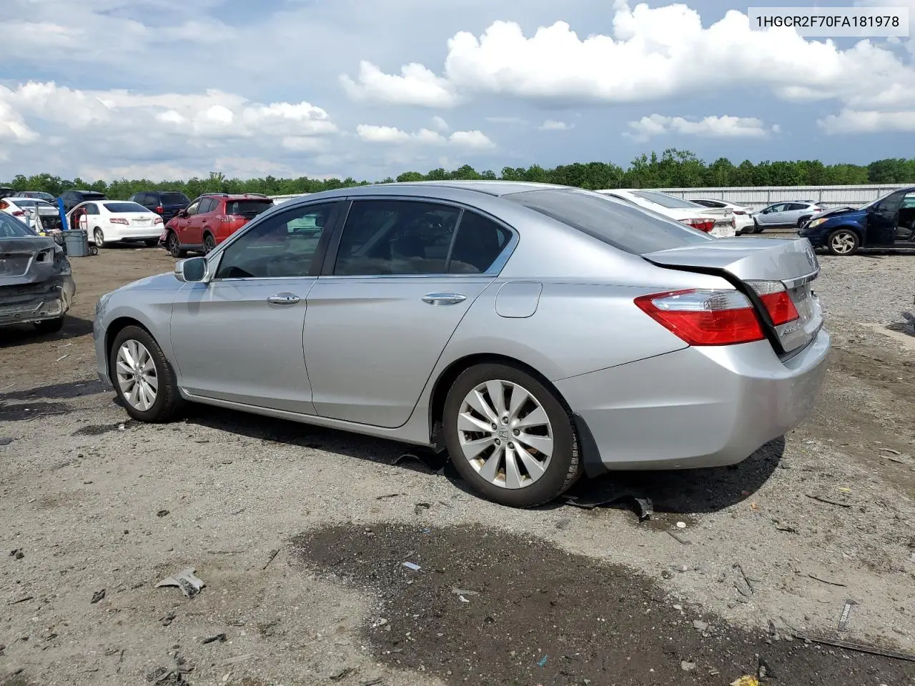 2015 Honda Accord Ex VIN: 1HGCR2F70FA181978 Lot: 57093245