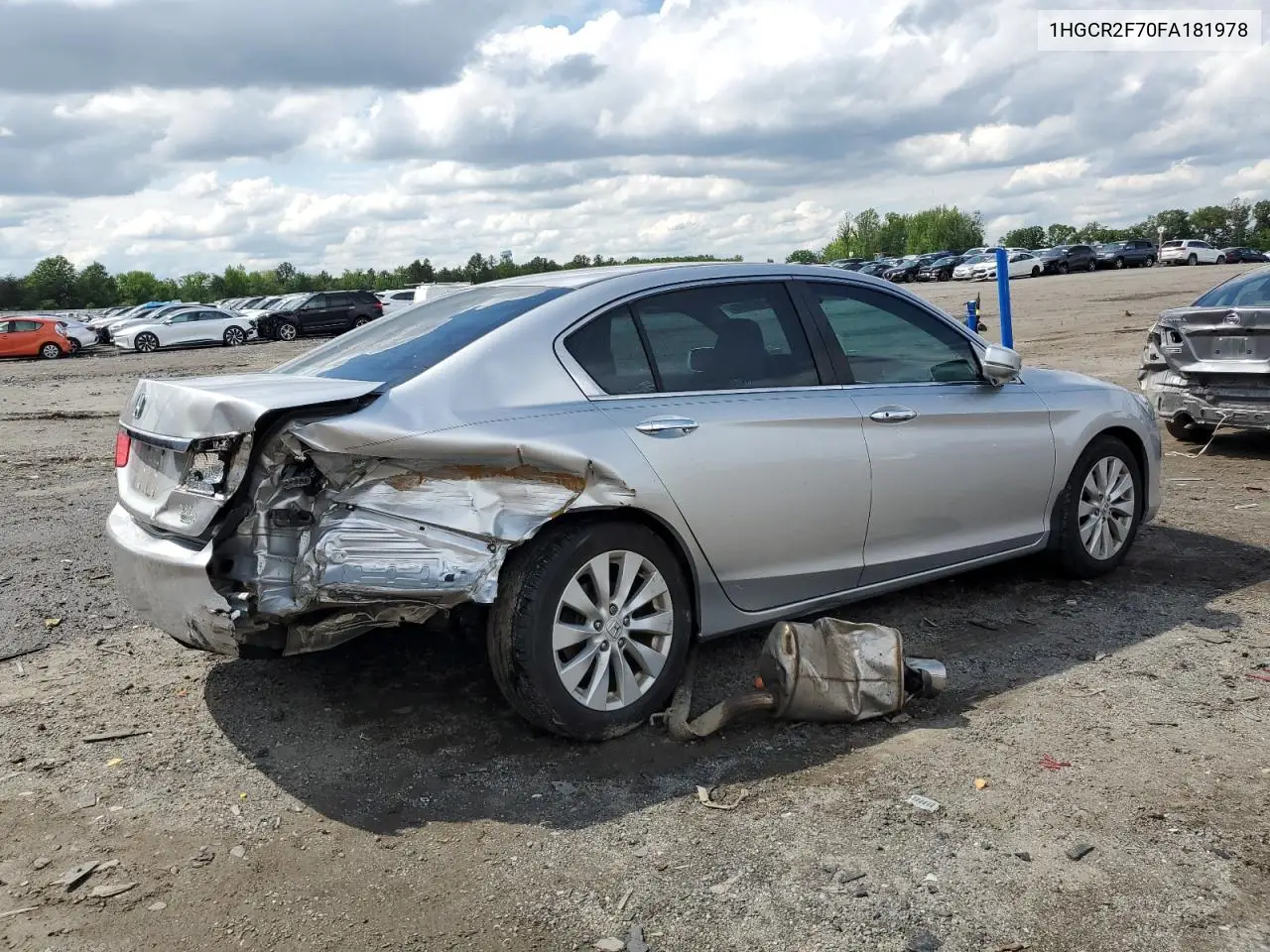 2015 Honda Accord Ex VIN: 1HGCR2F70FA181978 Lot: 57093245