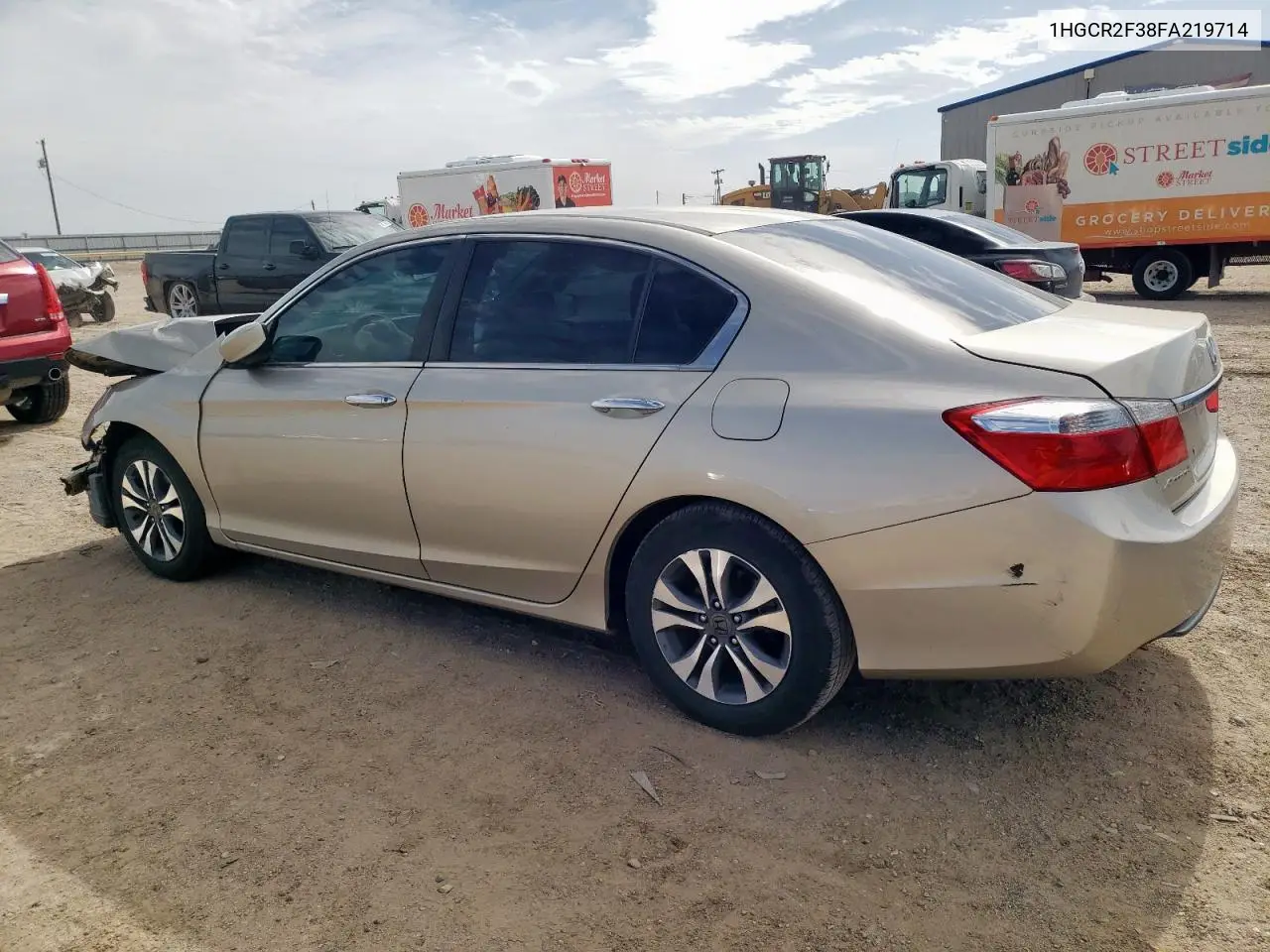 2015 Honda Accord Lx VIN: 1HGCR2F38FA219714 Lot: 57246035