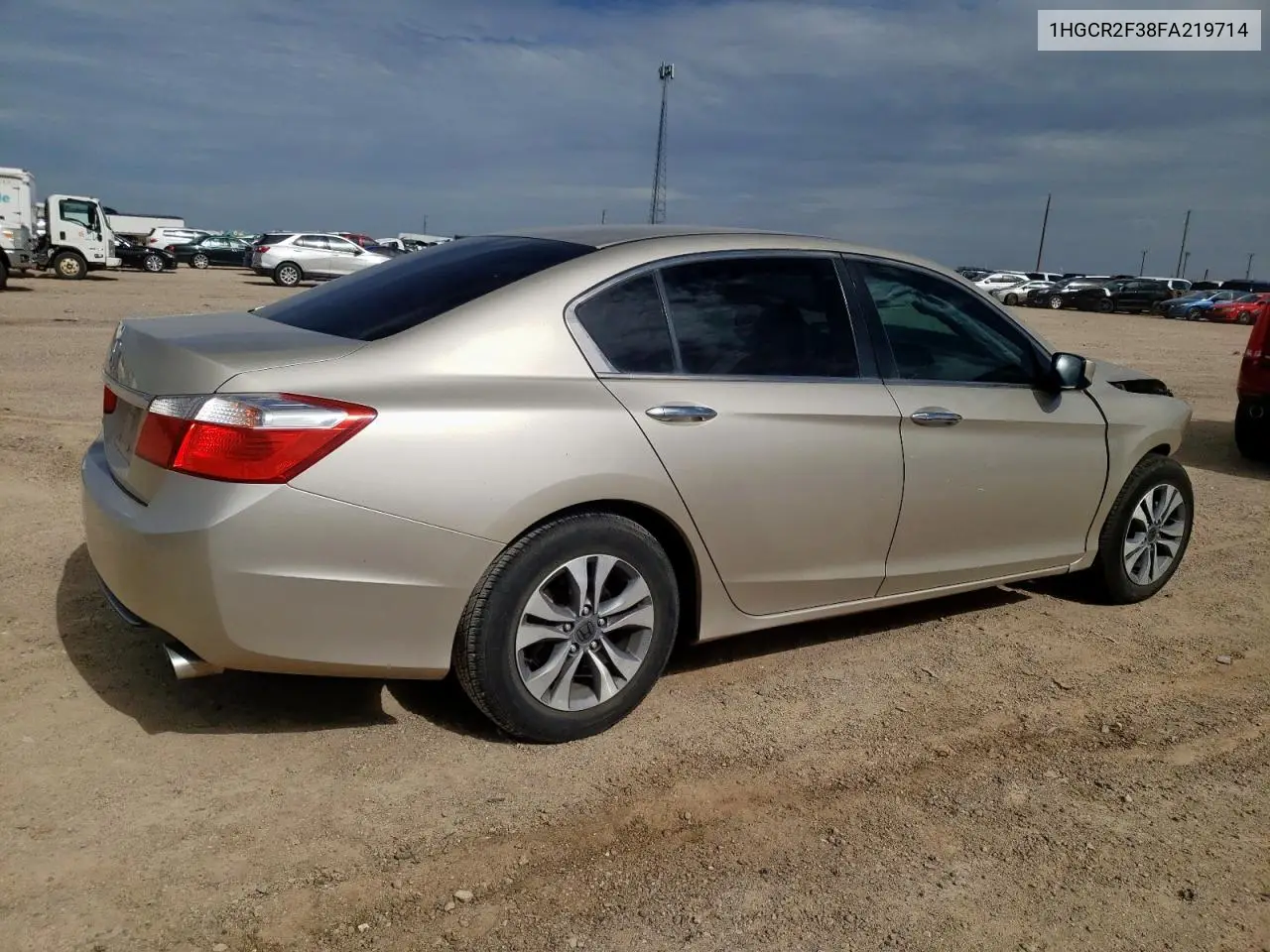 2015 Honda Accord Lx VIN: 1HGCR2F38FA219714 Lot: 57246035