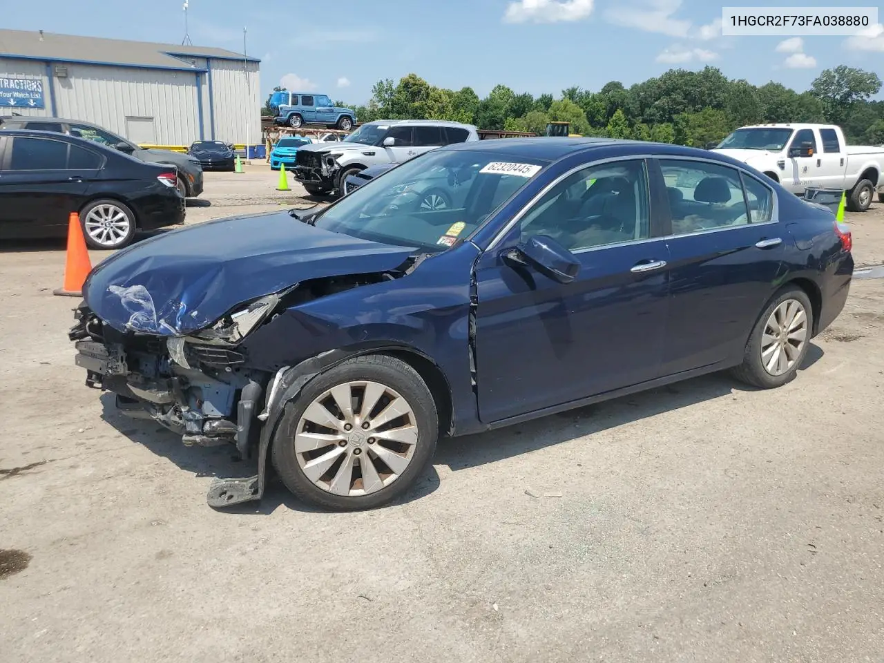 2015 Honda Accord Ex VIN: 1HGCR2F73FA038880 Lot: 62320445