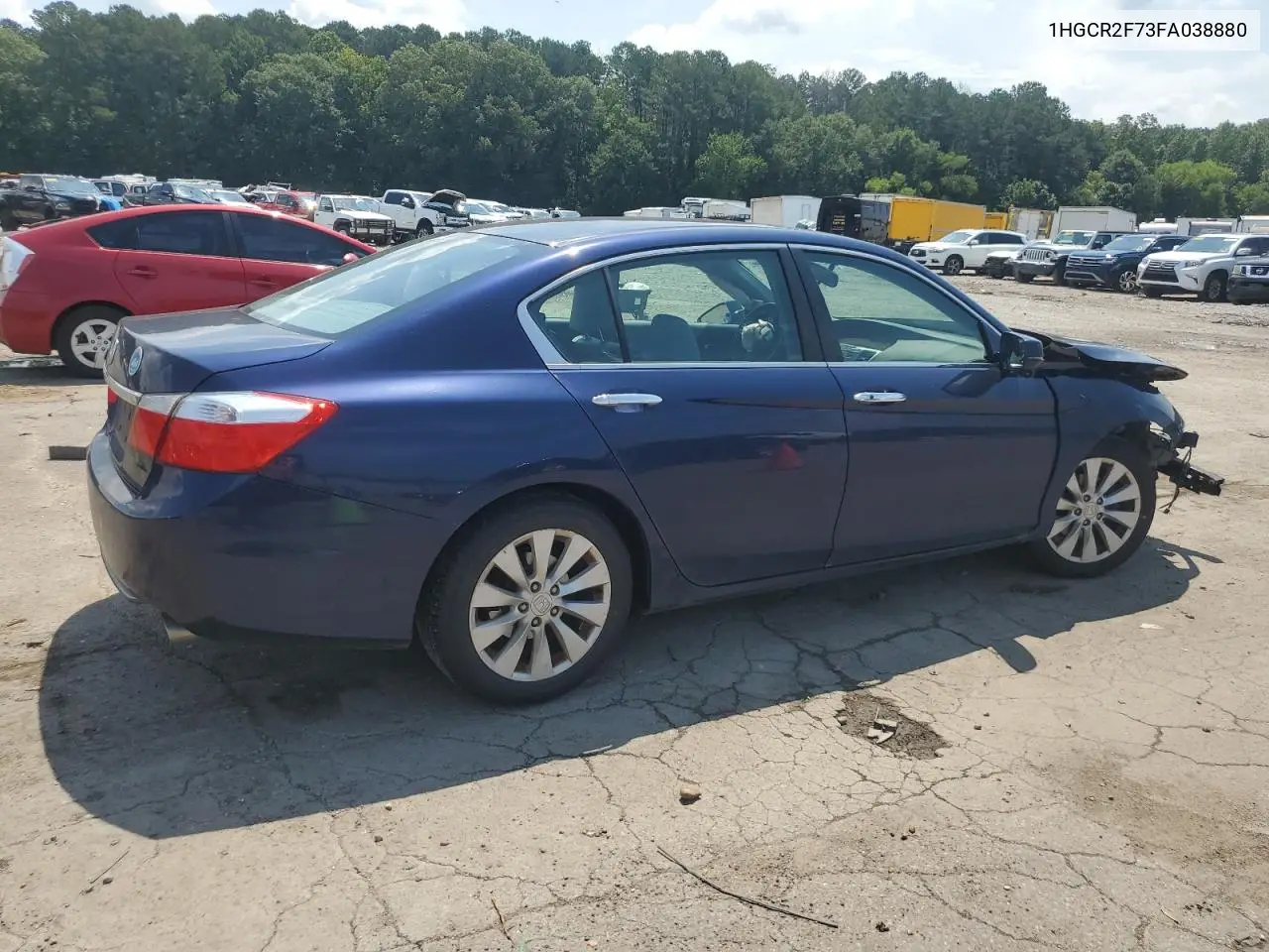 2015 Honda Accord Ex VIN: 1HGCR2F73FA038880 Lot: 62320445