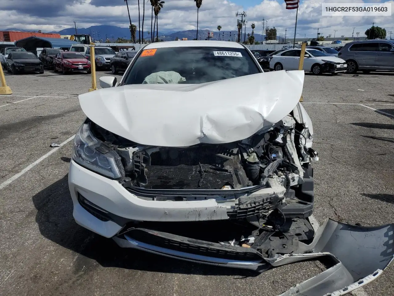 2016 Honda Accord Sport VIN: 1HGCR2F53GA019603 Lot: 48611255