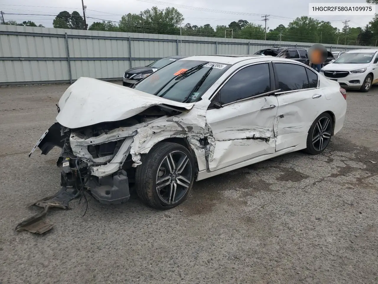 2016 Honda Accord Sport VIN: 1HGCR2F58GA109975 Lot: 51663965