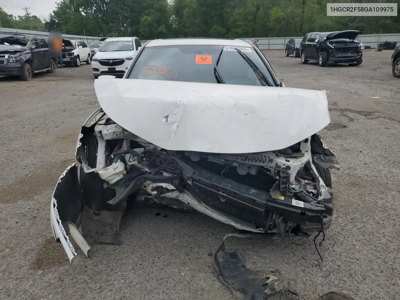 2016 Honda Accord Sport VIN: 1HGCR2F58GA109975 Lot: 51663965