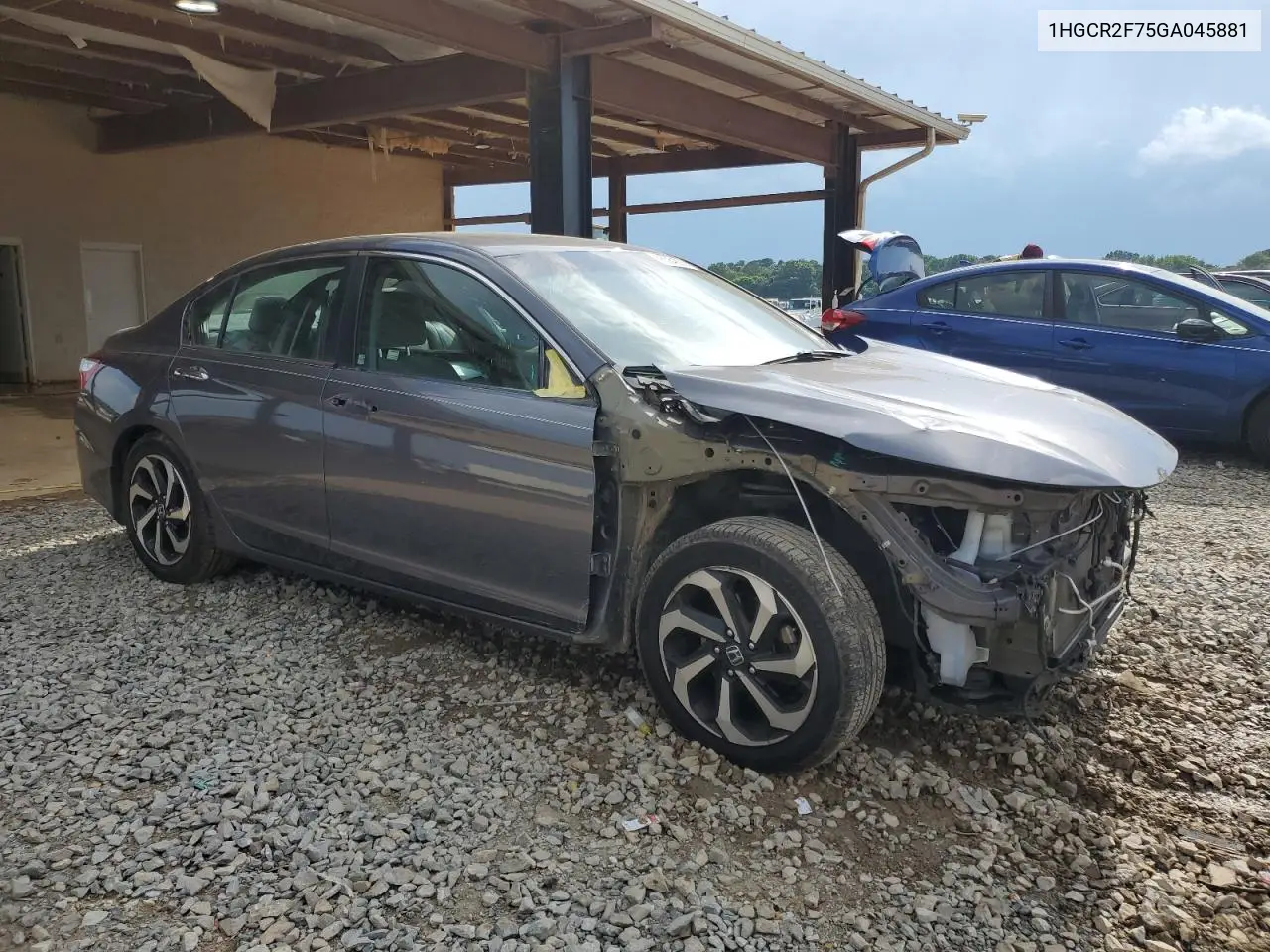 2016 Honda Accord Ex VIN: 1HGCR2F75GA045881 Lot: 56364635