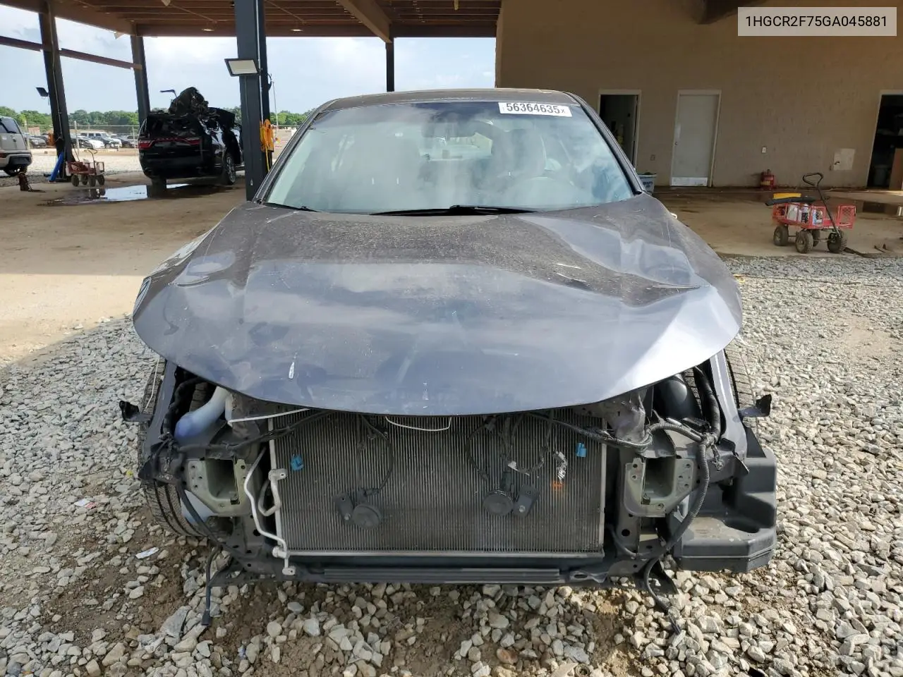 2016 Honda Accord Ex VIN: 1HGCR2F75GA045881 Lot: 56364635