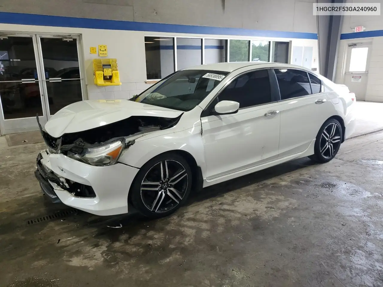 2016 Honda Accord Sport VIN: 1HGCR2F53GA240960 Lot: 56938895