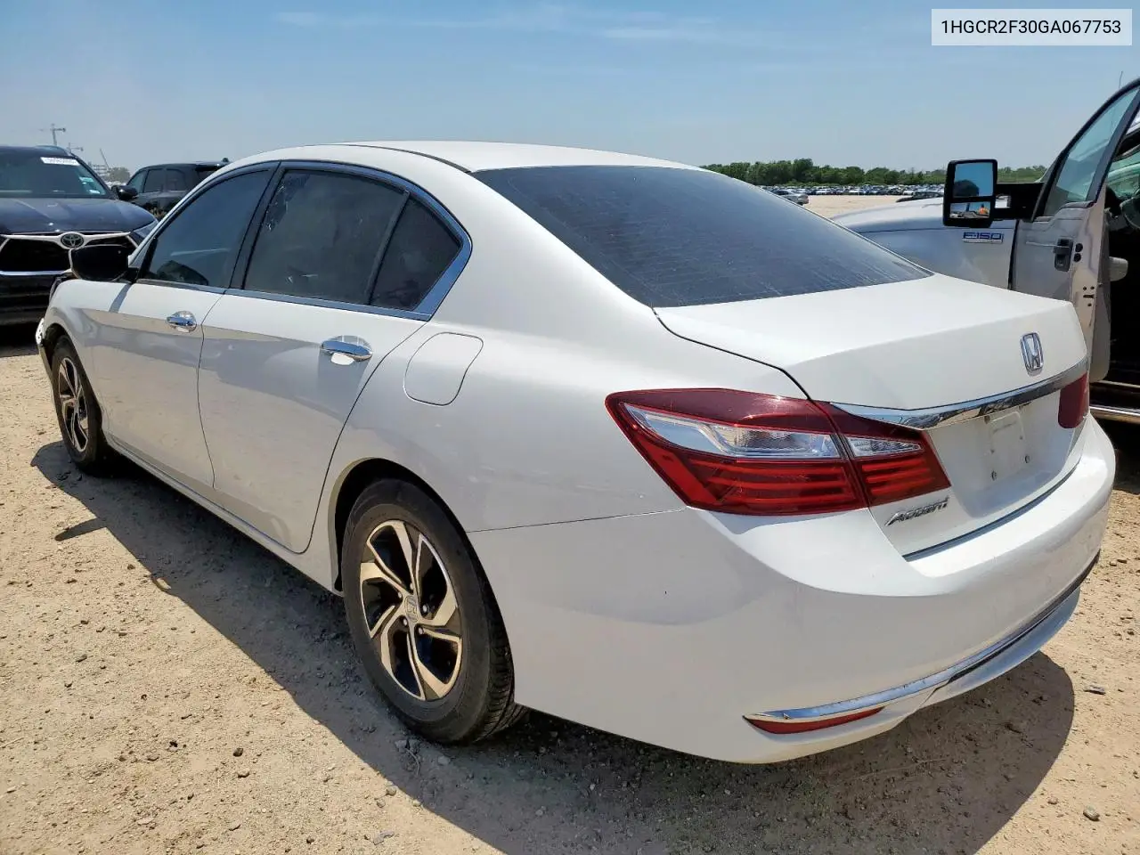 2016 Honda Accord Lx VIN: 1HGCR2F30GA067753 Lot: 56947975