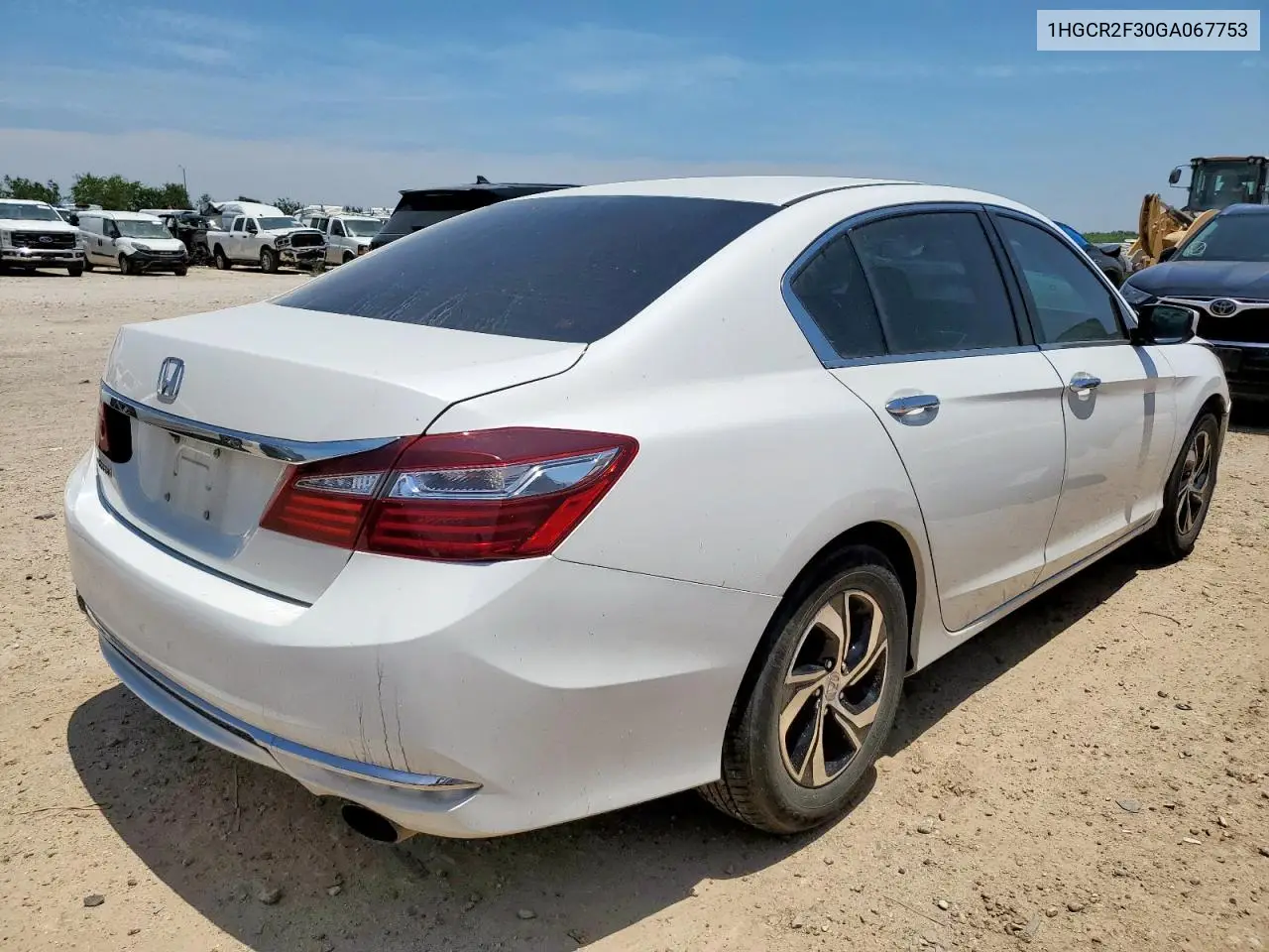 2016 Honda Accord Lx VIN: 1HGCR2F30GA067753 Lot: 56947975