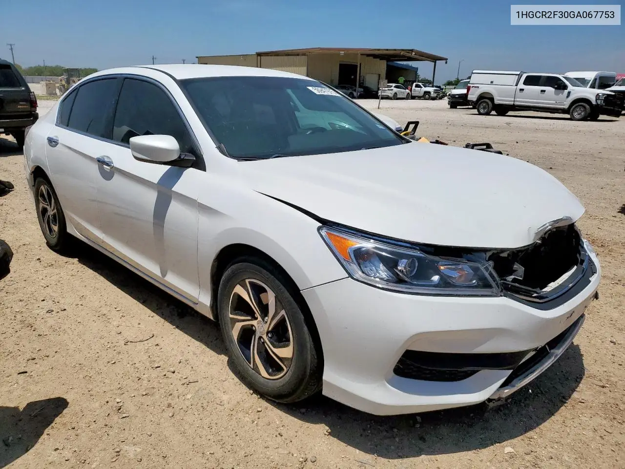 2016 Honda Accord Lx VIN: 1HGCR2F30GA067753 Lot: 56947975
