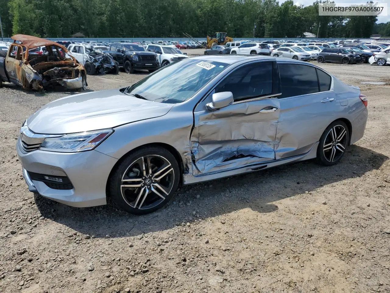 2016 Honda Accord Touring VIN: 1HGCR3F97GA006507 Lot: 62958135
