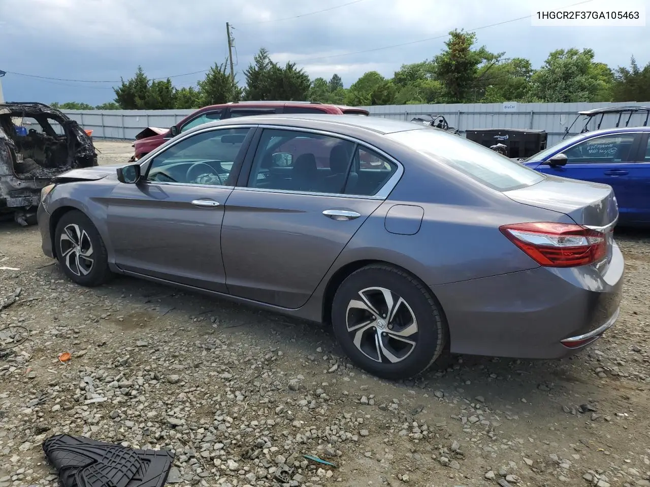 2016 Honda Accord Lx VIN: 1HGCR2F37GA105463 Lot: 63114825