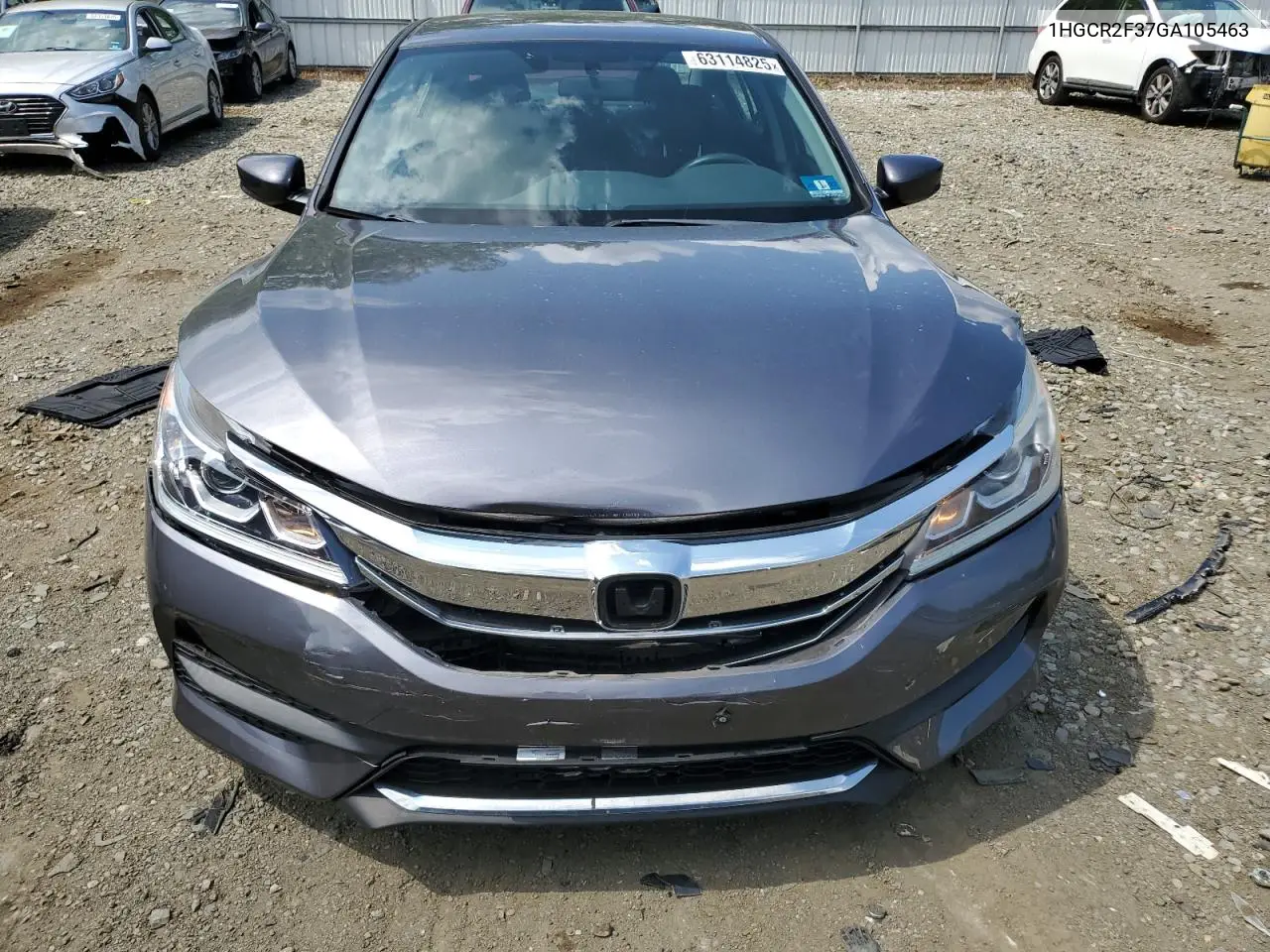 2016 Honda Accord Lx VIN: 1HGCR2F37GA105463 Lot: 63114825