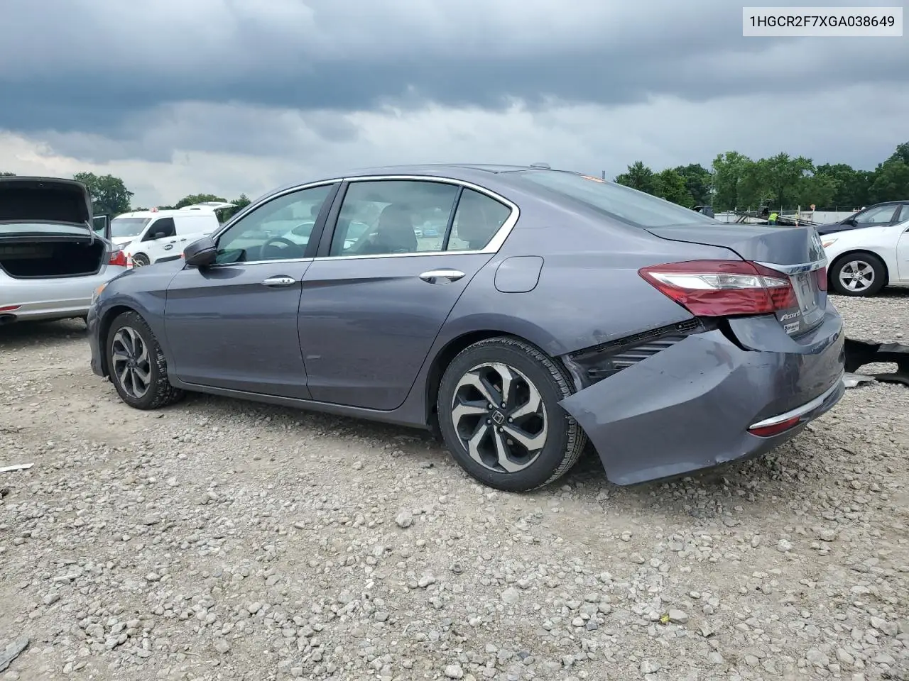 2016 Honda Accord Ex VIN: 1HGCR2F7XGA038649 Lot: 63176875