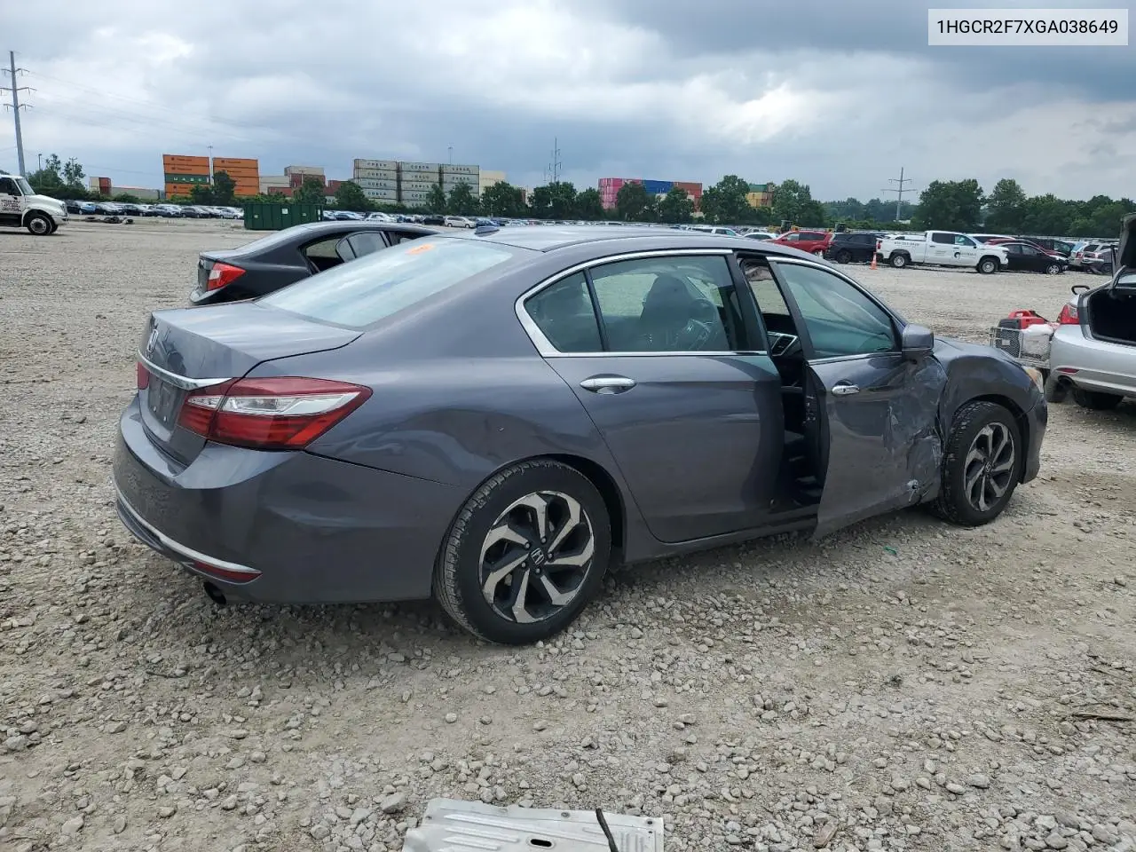 2016 Honda Accord Ex VIN: 1HGCR2F7XGA038649 Lot: 63176875