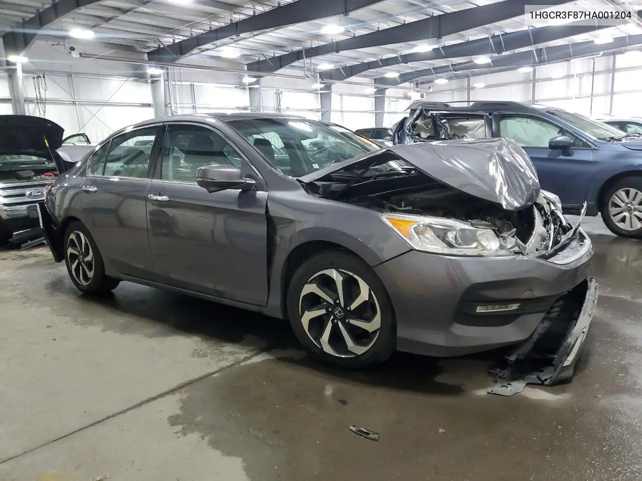 2017 Honda Accord Exl VIN: 1HGCR3F87HA001204 Lot: 56368635