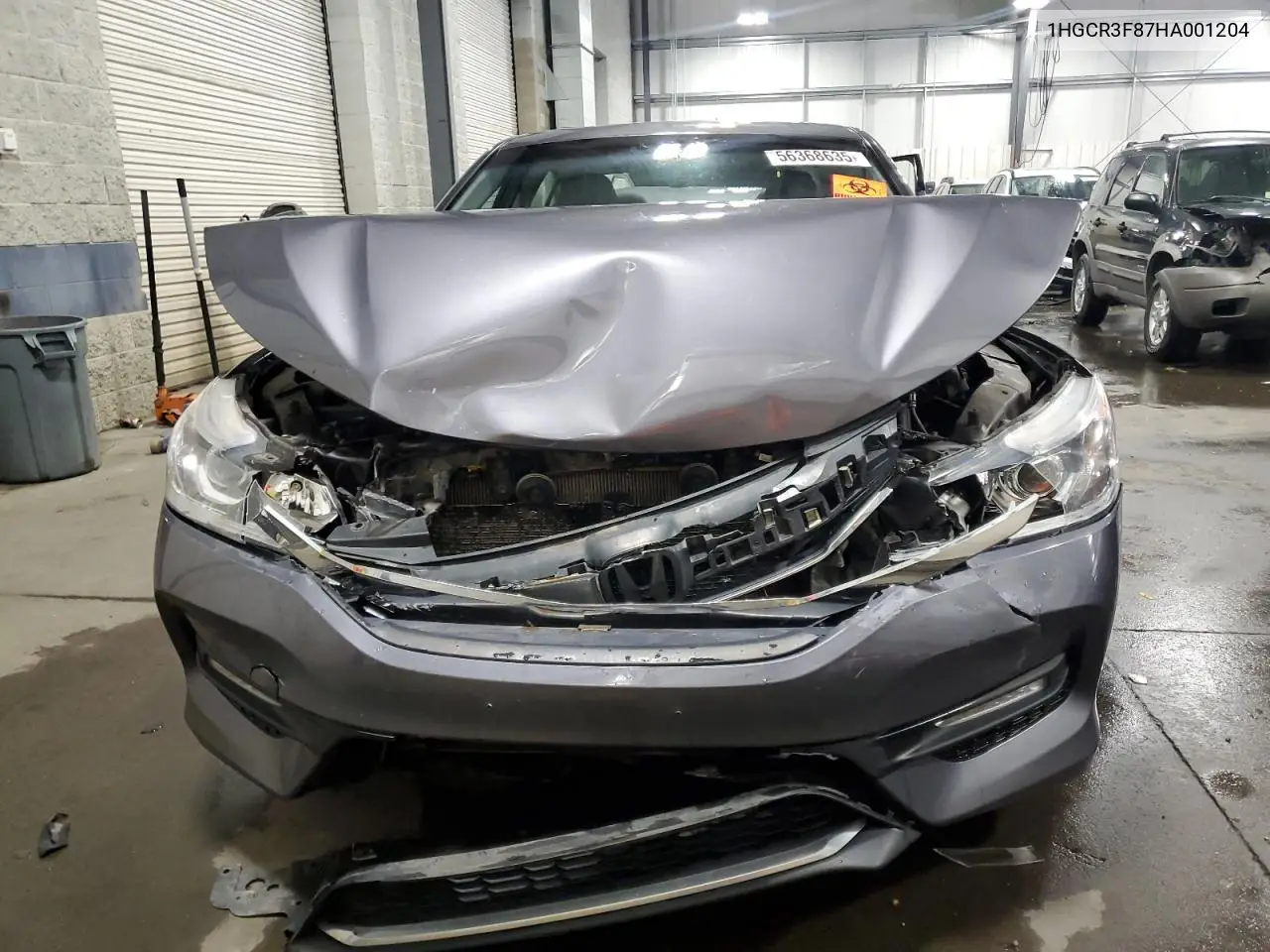 2017 Honda Accord Exl VIN: 1HGCR3F87HA001204 Lot: 56368635