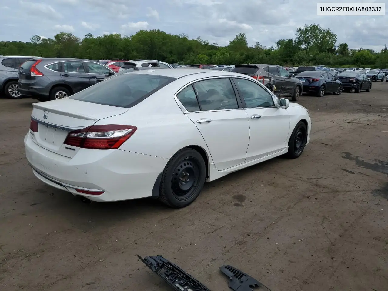 2017 Honda Accord Ex VIN: 1HGCR2F0XHA803332 Lot: 56556955