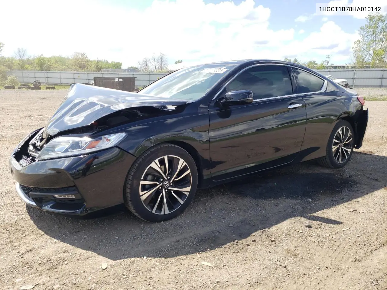 2017 Honda Accord Ex VIN: 1HGCT1B78HA010142 Lot: 57083005