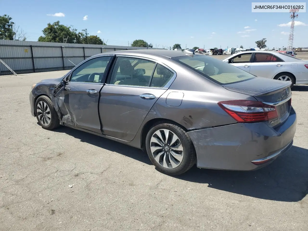 2017 Honda Accord Hybrid VIN: JHMCR6F34HC016282 Lot: 57147665