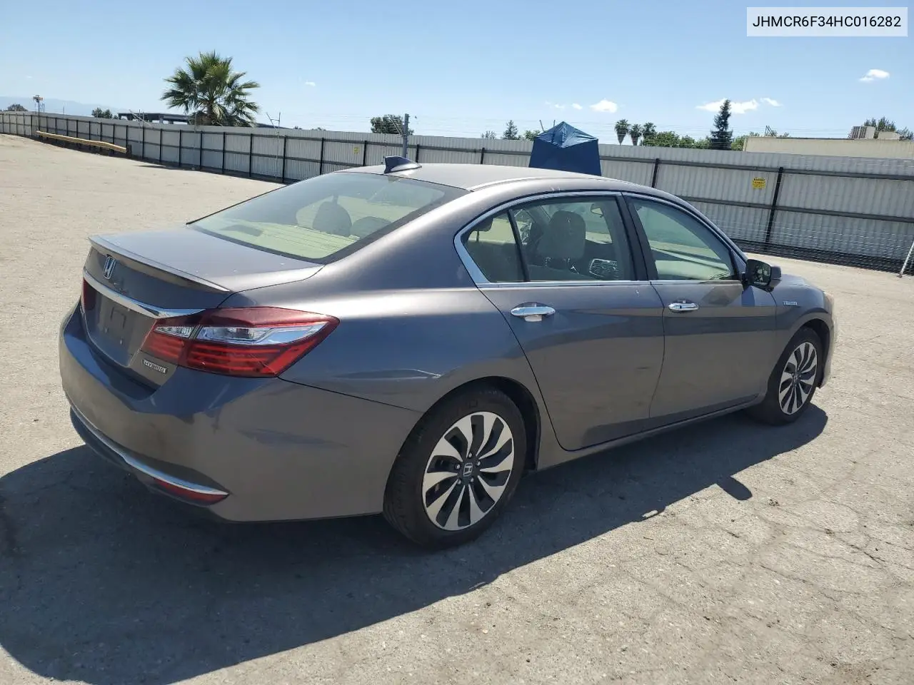 2017 Honda Accord Hybrid VIN: JHMCR6F34HC016282 Lot: 57147665