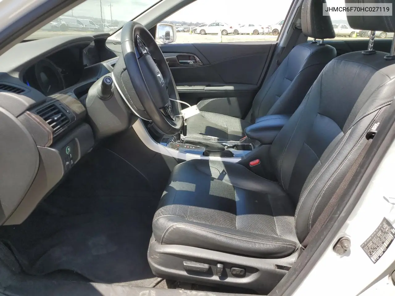 2017 Honda Accord Touring Hybrid VIN: JHMCR6F70HC027119 Lot: 57178205