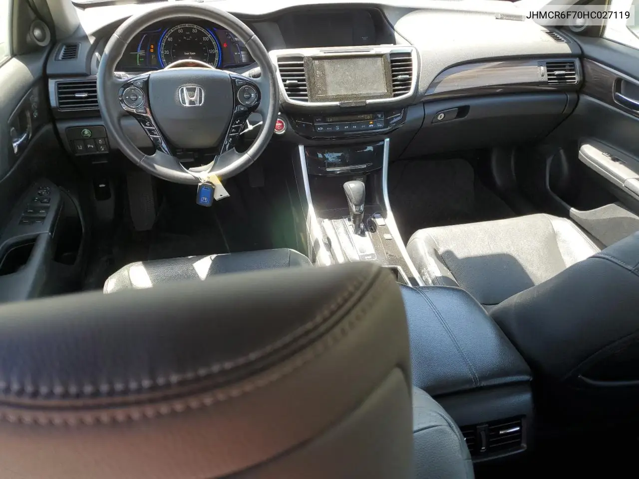 2017 Honda Accord Touring Hybrid VIN: JHMCR6F70HC027119 Lot: 57178205