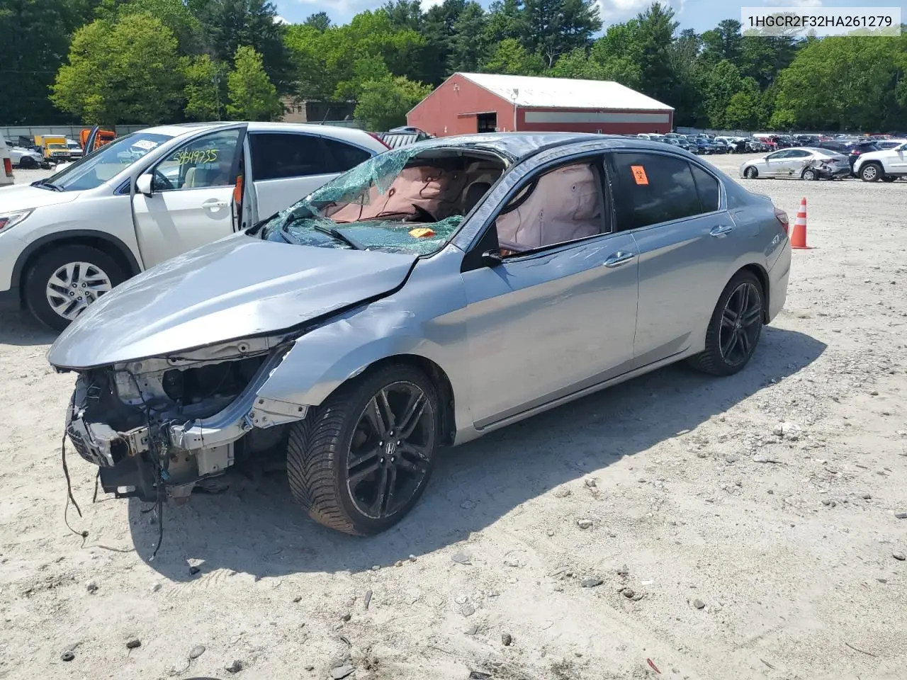 2017 Honda Accord Lx VIN: 1HGCR2F32HA261279 Lot: 58513795