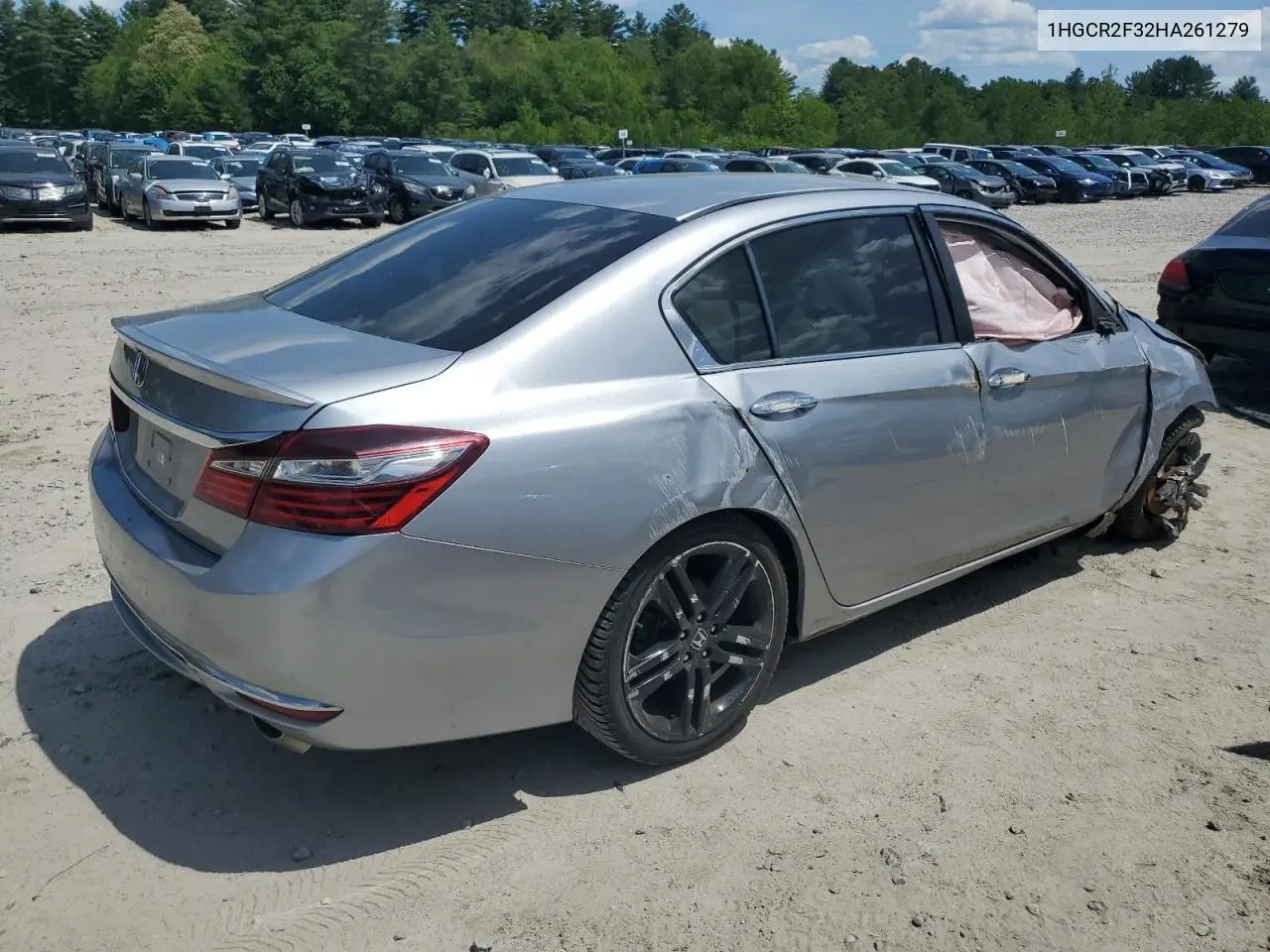 2017 Honda Accord Lx VIN: 1HGCR2F32HA261279 Lot: 58513795