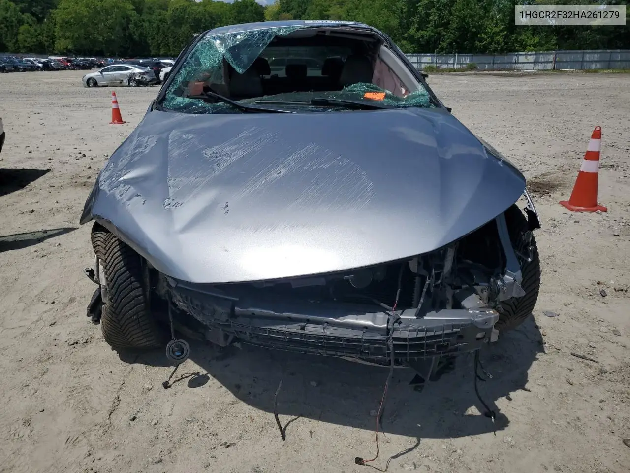 2017 Honda Accord Lx VIN: 1HGCR2F32HA261279 Lot: 58513795