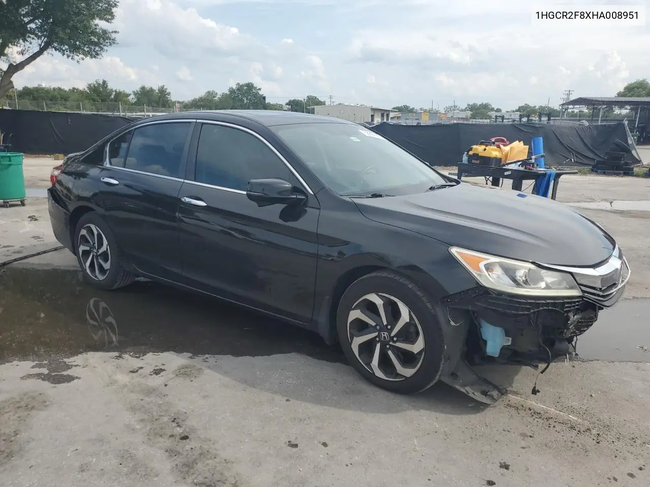 2017 Honda Accord Exl VIN: 1HGCR2F8XHA008951 Lot: 58899995