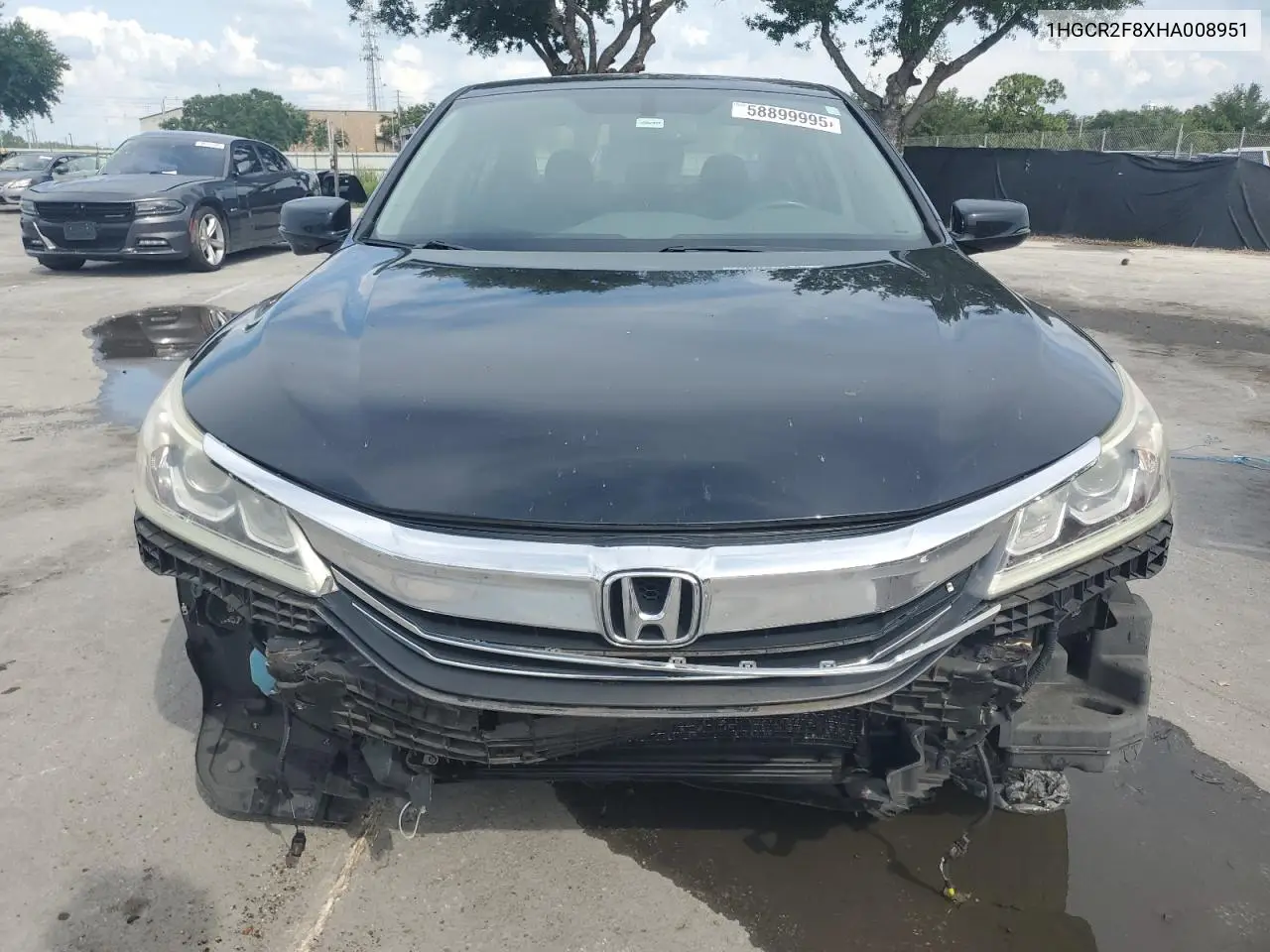 2017 Honda Accord Exl VIN: 1HGCR2F8XHA008951 Lot: 58899995